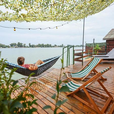 בלגרד Sagando - Floating House On Sava River מראה חיצוני תמונה
