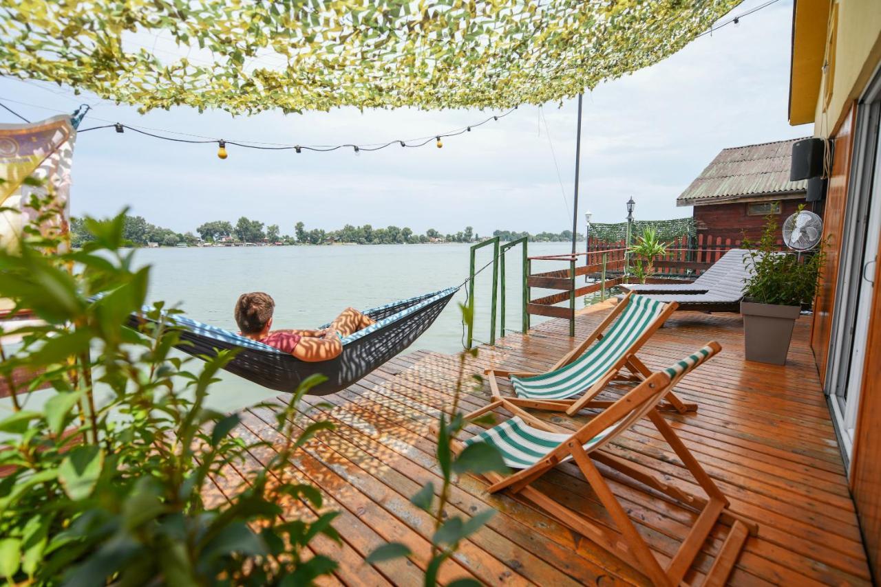 בלגרד Sagando - Floating House On Sava River מראה חיצוני תמונה